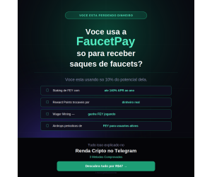 Guia Completo - Renda com cripto